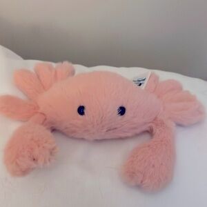 Jellycat Fluffy Crab